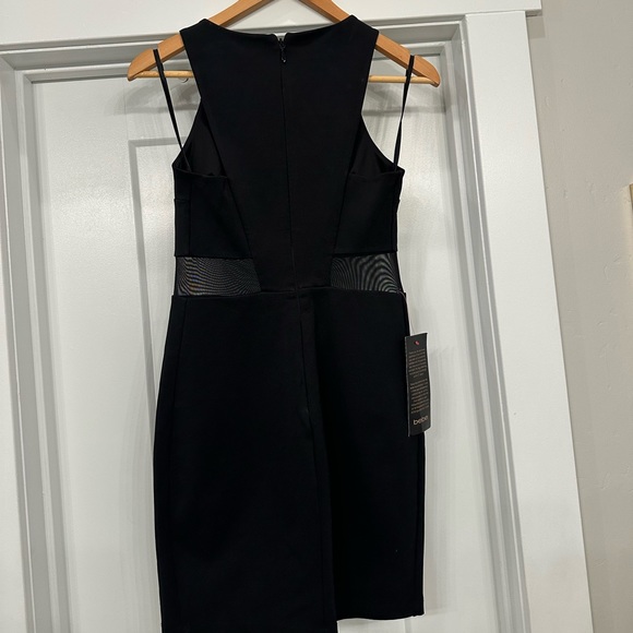 Bebe Sheer Panel Stretch Mini Dress - Picture 5 of 6